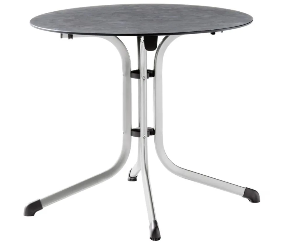 Sieger Klapptisch Boulevard mit Polytec®-Platte, ca. Ø85/H73 cm