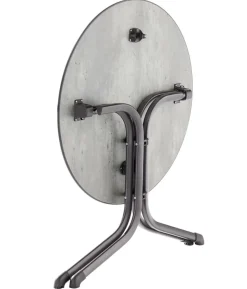 Sieger Klapptisch Boulevard mit Polytec®-Platte, ca. Ø85/H73 cm
