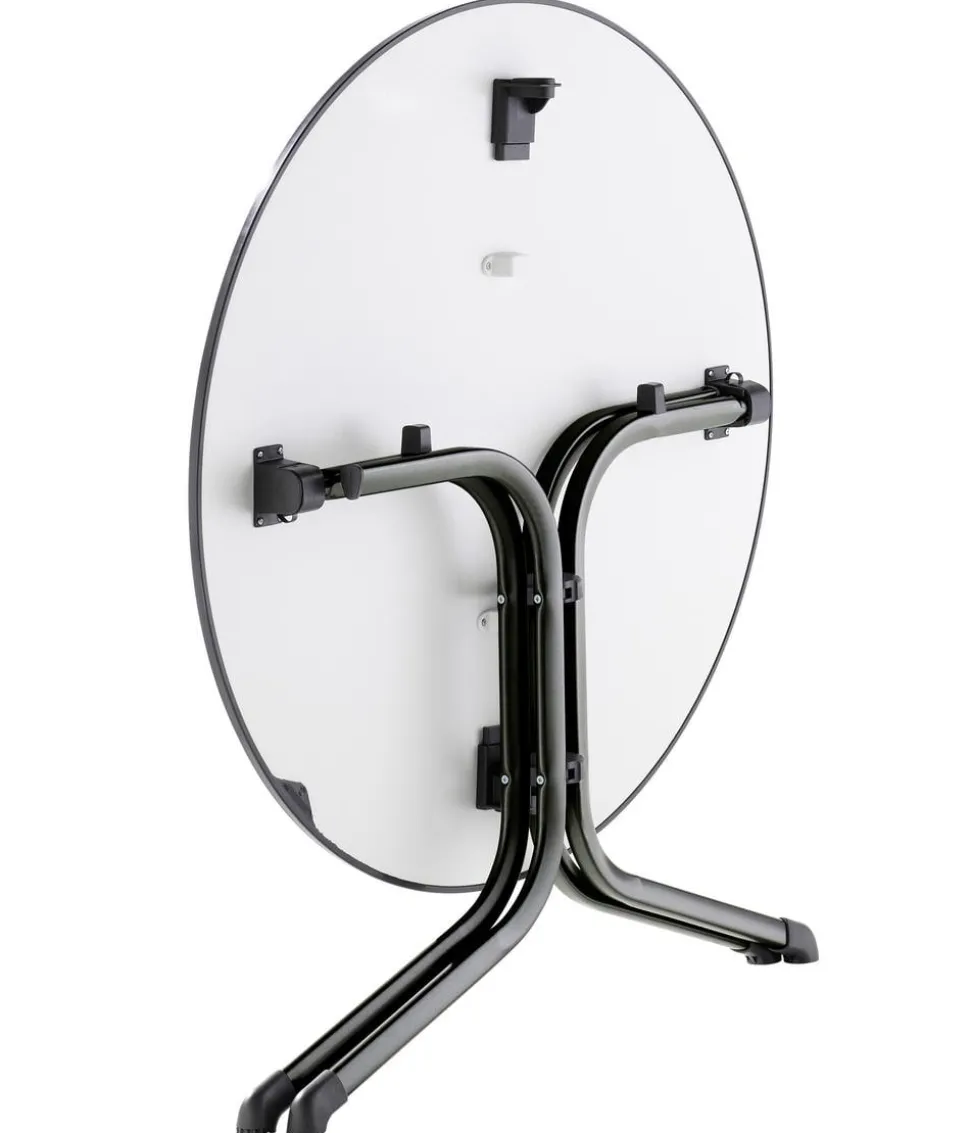 Sieger Klapptisch Boulevard mit vivodur®-Platte, ca. Ø100/H73 cm