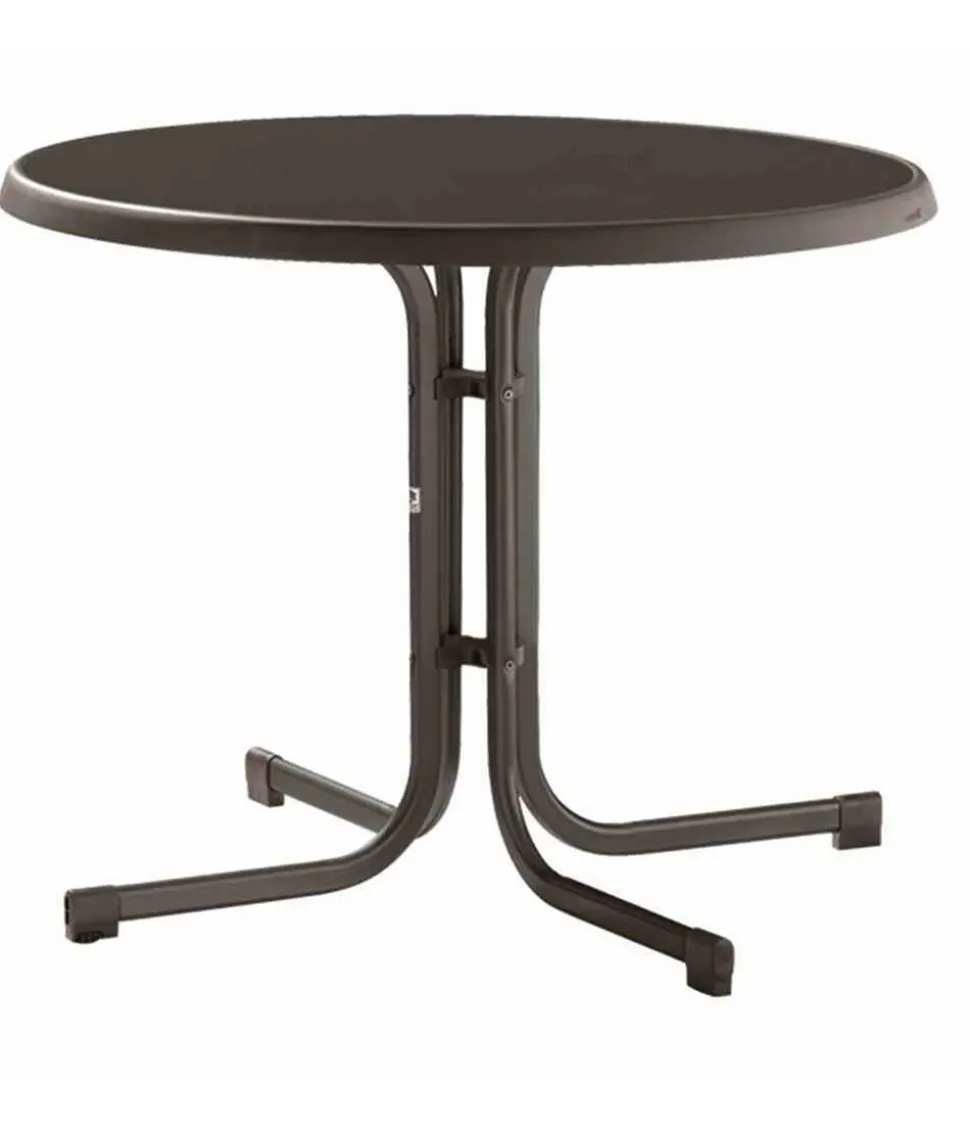 Sieger Klapptisch Boulevard mit Polytec®-Platte, ca. Ø85/H73 cm
