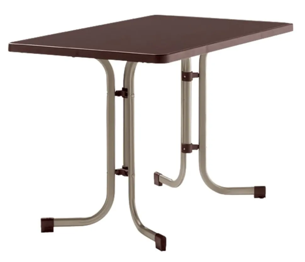 Sieger Klapptisch Boulevard mit mecalit®-PRO-Platte, ca. B115/H72/T70 cm