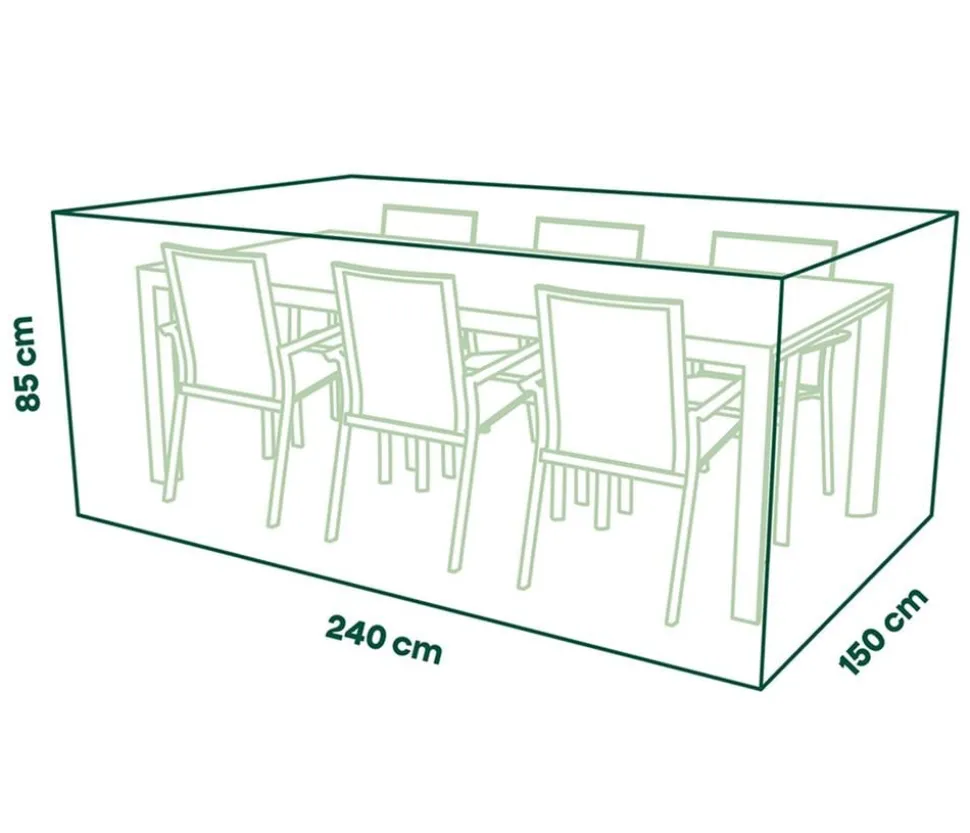 Siena Garden Abdeckhaube für Sitzgruppe, ca. B150/H240/T85 cm