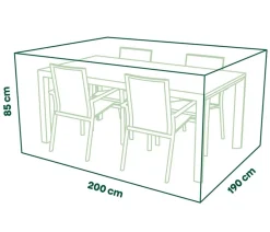 Siena Garden Abdeckhaube für Sitzgruppe, ca. B190/H200/T85 cm