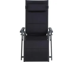 Siena Garden Camping Relaxstuhl Premium, anthrazit