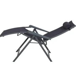 Siena Garden Camping Relaxstuhl XL Premium, anthrazit
