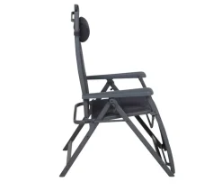 Siena Garden Camping Relaxstuhl XL Premium, anthrazit