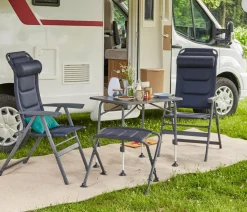 Siena Garden Campingsessel Premium XL, blau