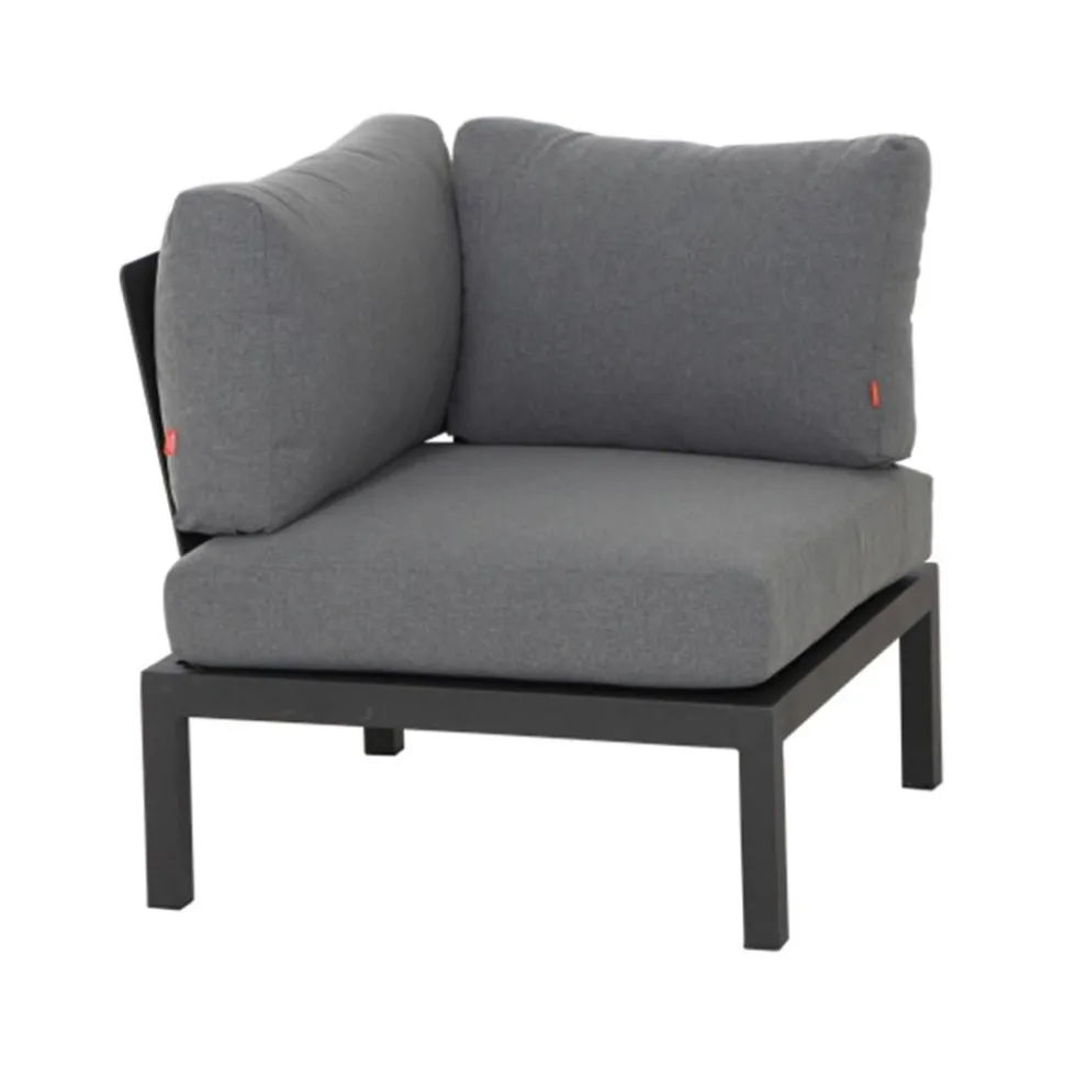 Siena Garden Eckteil Alvida, grau, ca. B74/H75/T74 cm