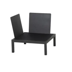 Siena Garden Eckteil Alvida, grau, ca. B74/H75/T74 cm