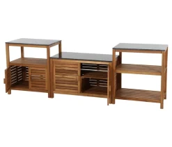 Siena Garden Outdoorküche Mittelteil Riva, offen