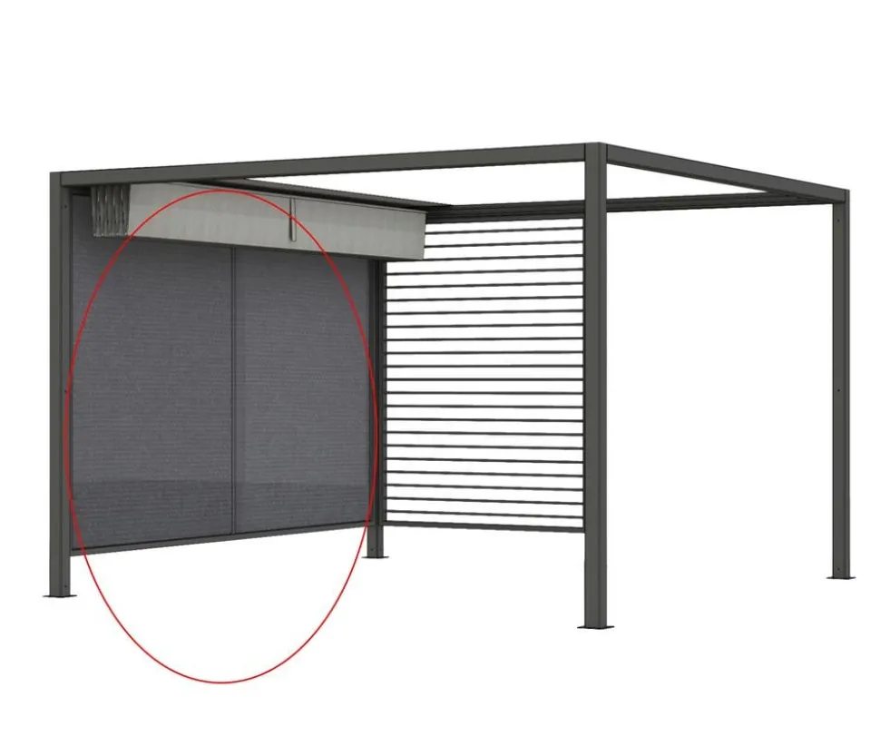 Siena Garden Schattenmanufaktur® Blende Ranotex für Pergola
