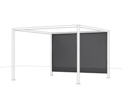 Siena Garden Schattenmanufaktur® Blende Ranotex für Pergola