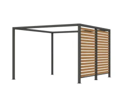 Siena Garden Schattenmanufaktur® Pergola Blende Holzoptik