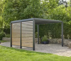 Siena Garden Schattenmanufaktur® Pergola Blende Holzoptik