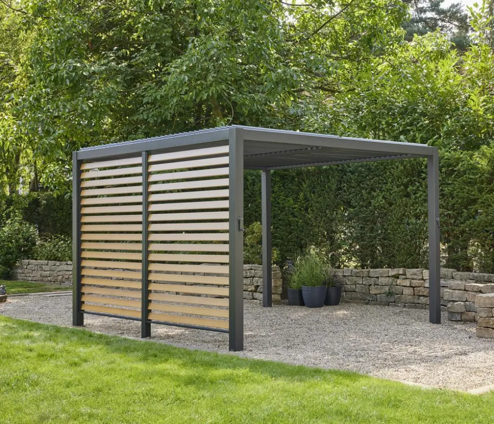 Siena Garden Schattenmanufaktur® Pergola Blende Holzoptik