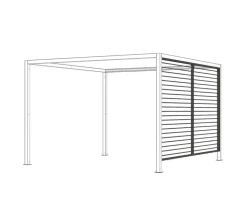 Siena Garden Schattenmanufaktur® Pergola Blende Aluminium