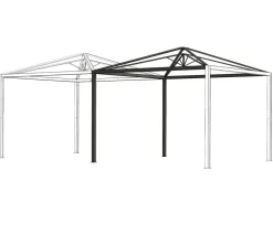 Siena Garden Schattenmanufaktur® Pergola-Extension Comuna