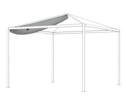 Siena Garden Schattenmanufaktur® Pergola Schutzhülle Comuna