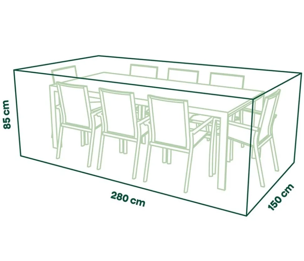 Siena Garden Sitzgruppenhülle, ca. B150/H280/T85 cm