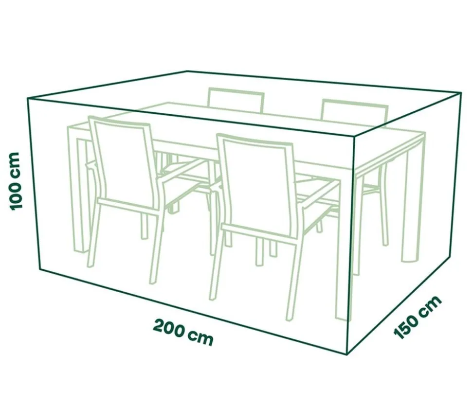 Siena Garden Sitzgruppenhülle, ca. B150/H200/T100 cm
