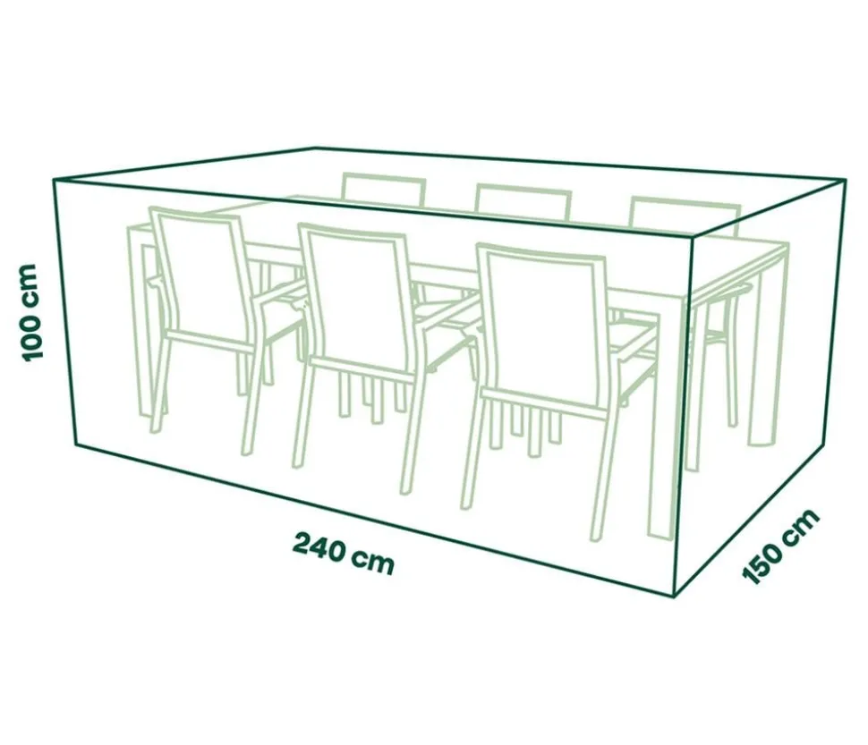 Siena Garden Sitzgruppenhülle, ca. B150/H240/T100 cm