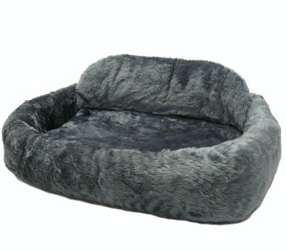 Silvio Design Hundesofa de Luxe mit Kissen, rechteckig