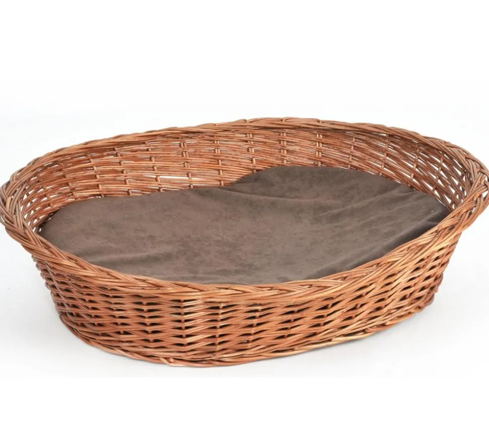 Silvio Design Ruhekorb mit Kissen, oval