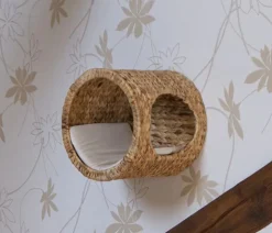 Silvio Design Wandhöhle Alba, beige/weiß, ca. Ø28/T32 cm