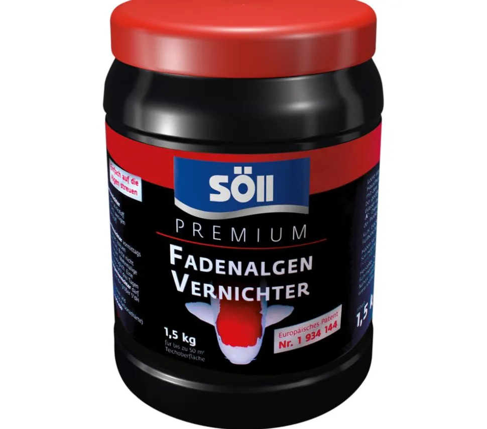 Söll Premium Fadenalgenvernichter, Algenmittel, 1,5 kg