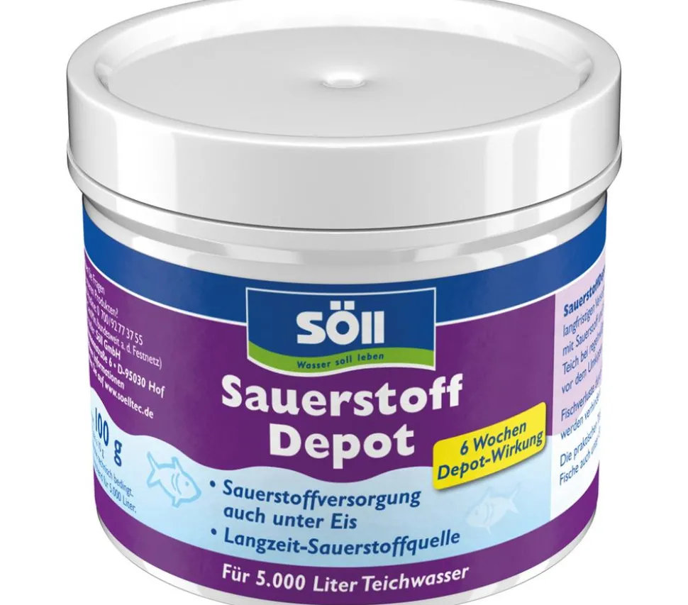 Söll Sauerstoffdepot-Tabs, Teichwasserpflege