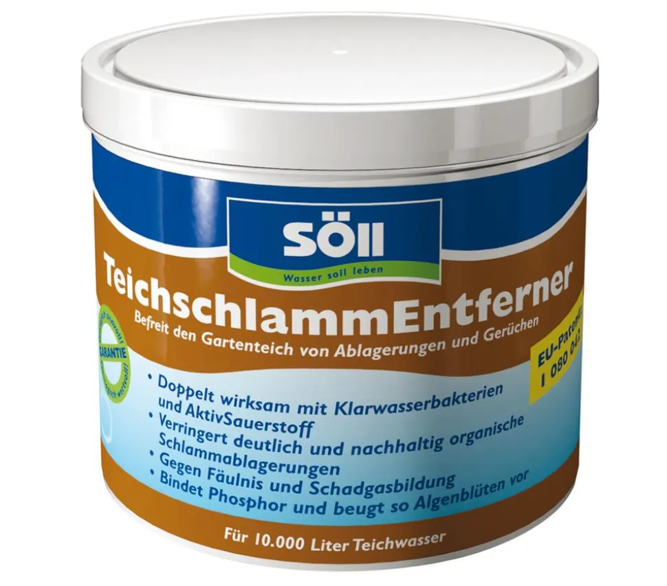 Söll Teichschlammentferner, Teichwasserpflege