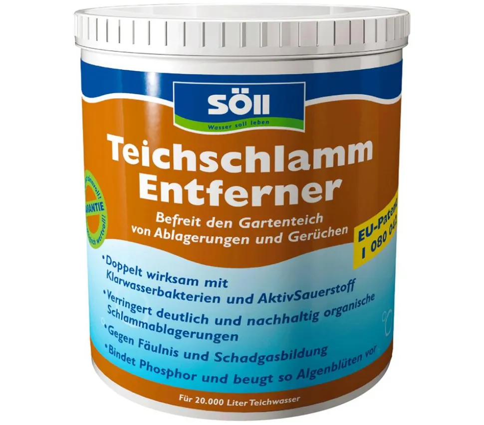 Söll Teichschlammentferner, Teichwasserpflege