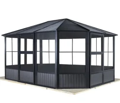 Sojag Outdoor-Pavillon Kaltwintergarten Charleston 1215, ca. B488,6/H280,9/T383,6 cm