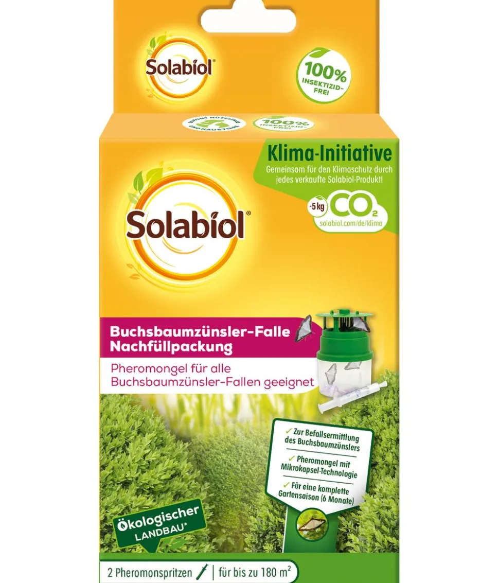 Solabiol Buchsbaumzünsler-Falle Nachfüllpackung, 8 g
