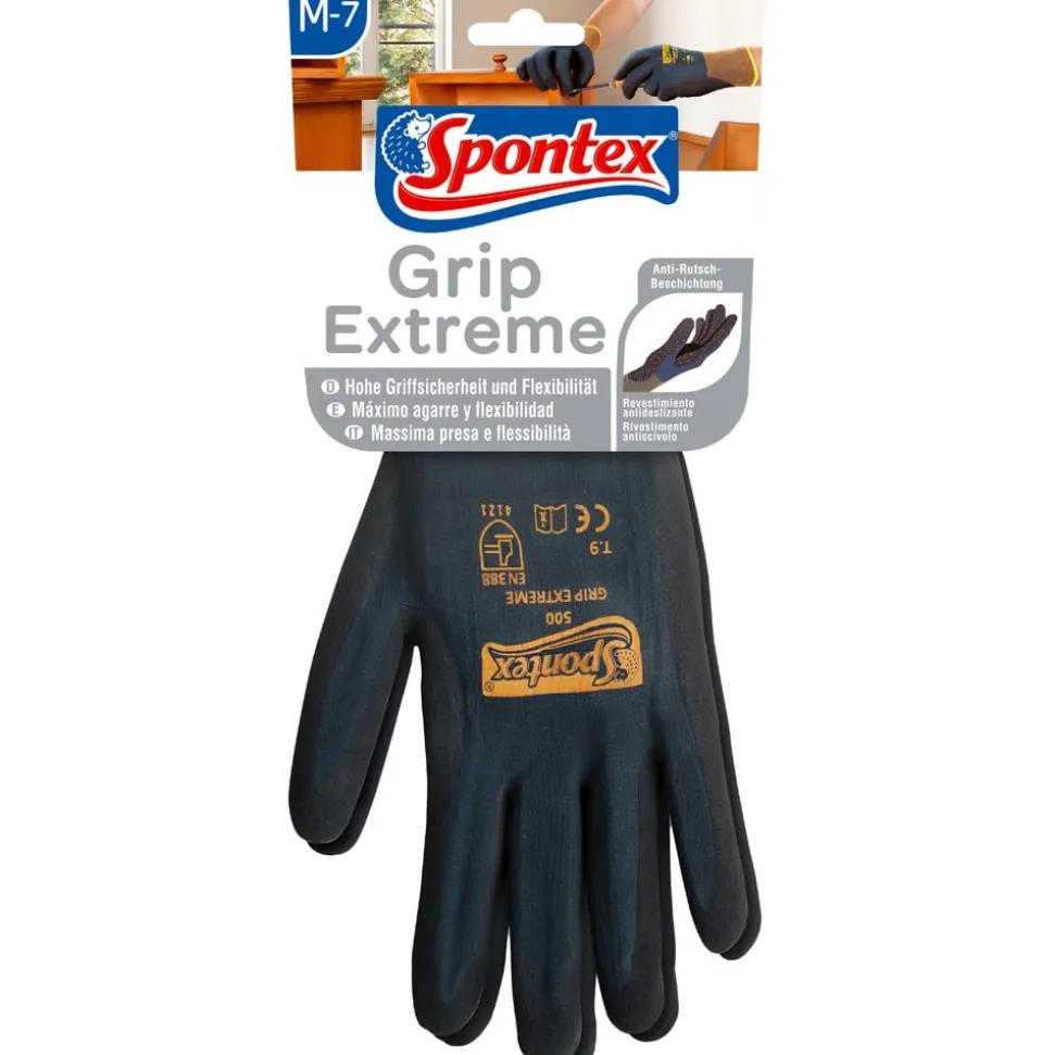 Spontex Heimwerkerhandschuh Grip Extreme, Gr. 7