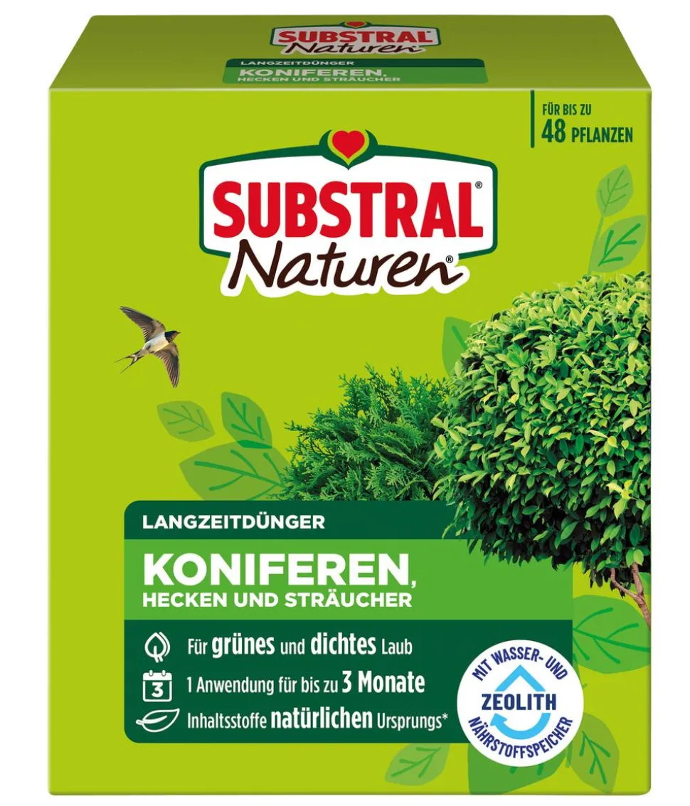 Substral® Naturen® Langzeitdünger Koniferen, Hecken und Sträucher, 1,2 kg