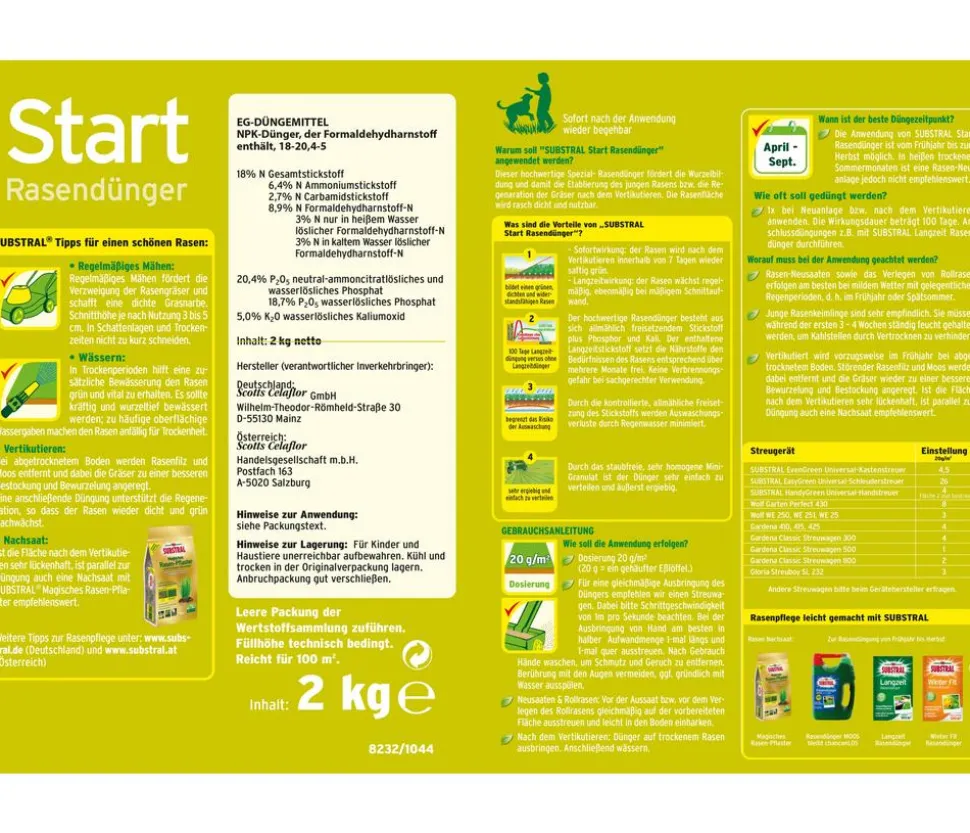 Substral® Start Rasendünger