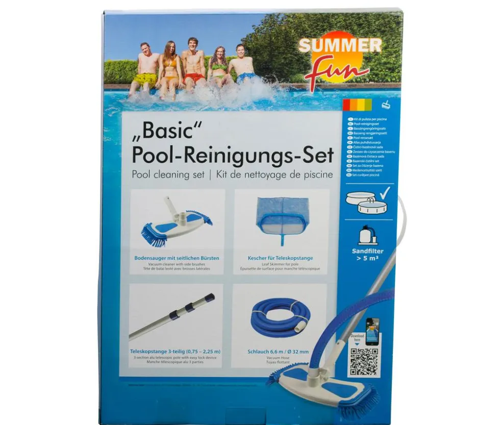 Summer Fun Poolreinigungs-Set Basic