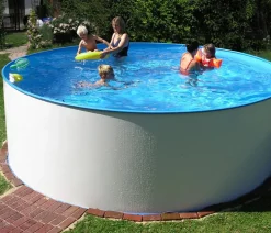 Summer Fun Stahlwandpool-Set Exklusiv, rund