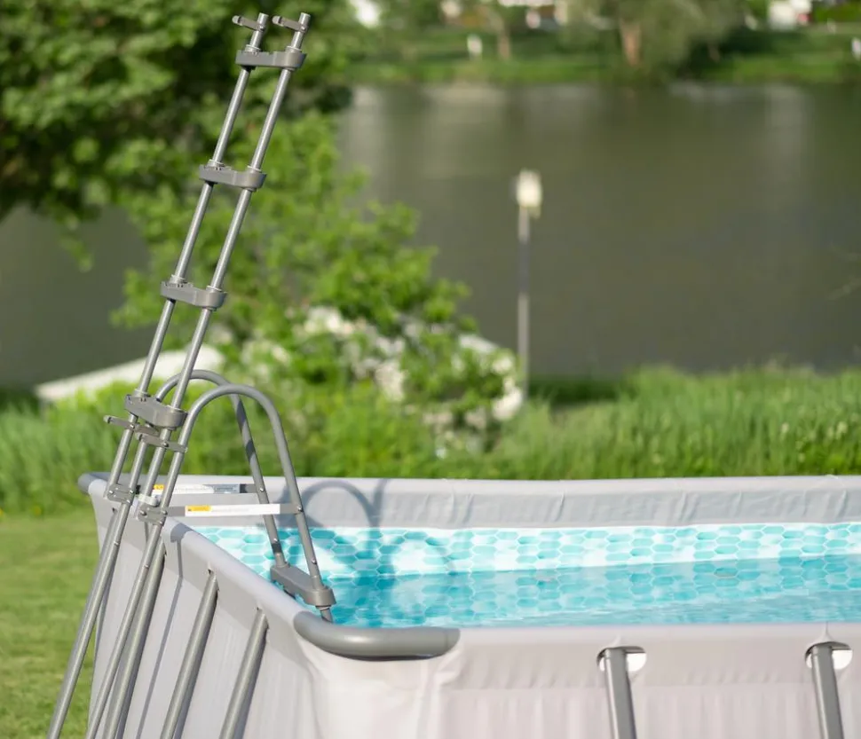 Summer Waves Frame Pool, anthrazit