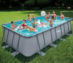 Summer Waves Frame Pool, anthrazit
