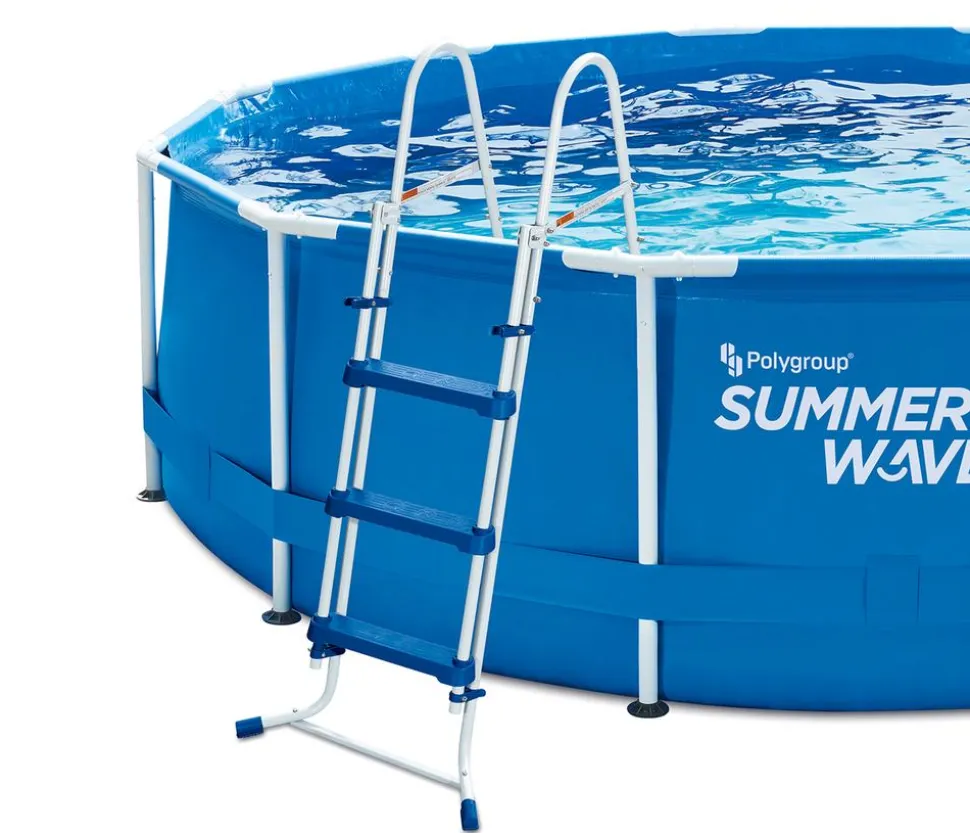Summer Waves Pool Leiter Poolhöhe 91 cm