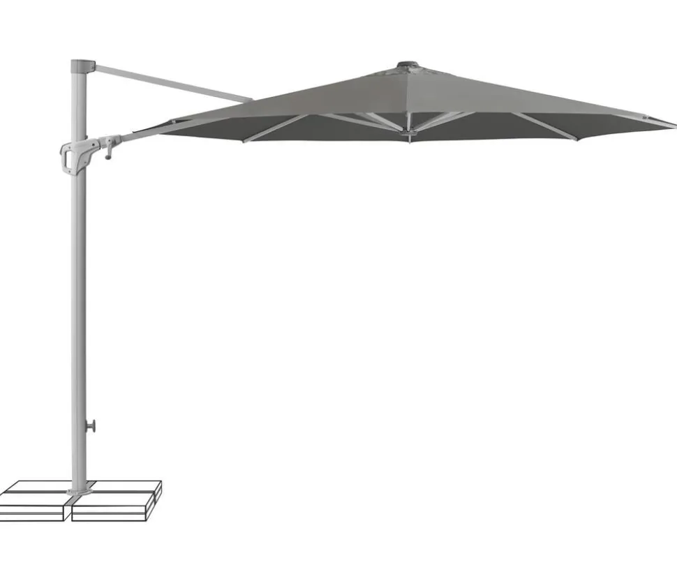 Suncomfort by Glatz Ampelschirm Familyflex, rund, ca. Ø300 cm