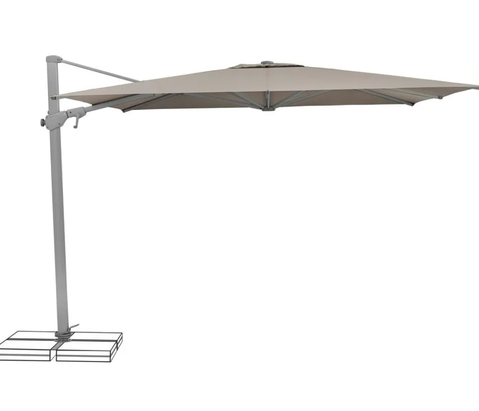 Suncomfort by Glatz Ampelschirm Varioflex, rechteckig, ca. B300/T300 cm