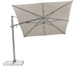 Suncomfort by Glatz Ampelschirm Varioflex, rechteckig, ca. B330/T270 cm