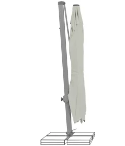 Suncomfort by Glatz Ampelschirm Varioflex, rechteckig, ca. B330/T270 cm