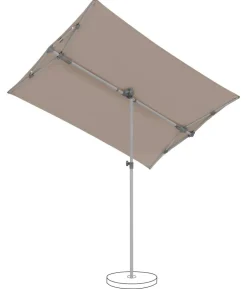 Suncomfort by Glatz Balkonschirm Flex Roof, rechteckig, ca. B195/T140 cm