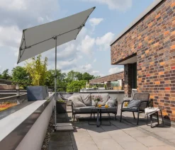 Suncomfort by Glatz Balkonschirm Flex Roof, rechteckig, ca. B195/T140 cm