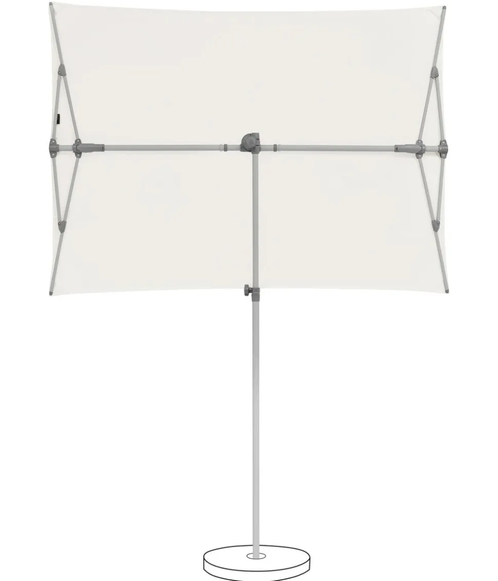 Suncomfort by Glatz Balkonschirm Flex Roof, rechteckig, ca. B195/T140 cm