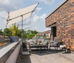 Suncomfort by Glatz Balkonschirm Flex Roof, rechteckig, ca. B195/T140 cm